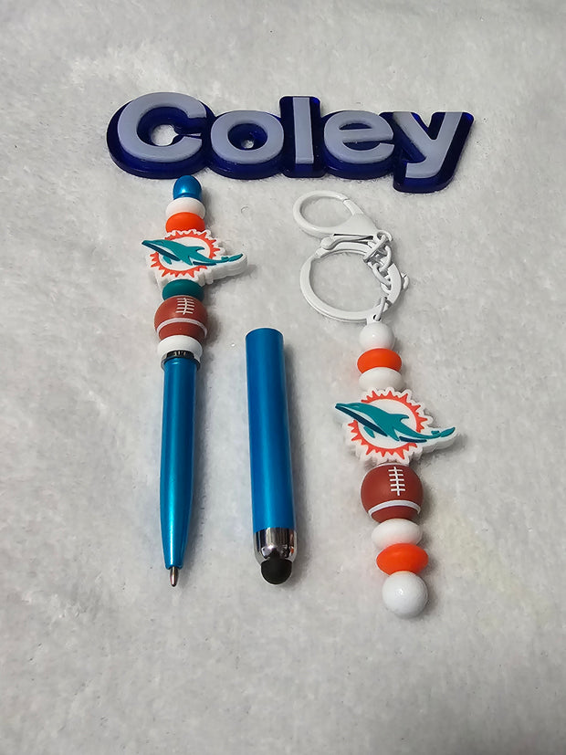 Pen/Stylus & Keychain Set