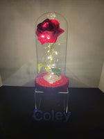 Valentine's Blinged Roses in a Jar